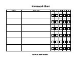 homework chart